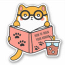 Search for cat coffee stickers Meow
