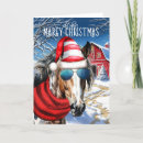 Search for leopard christmas cards Horse