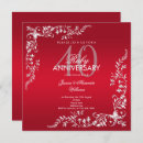 Search for ruby wedding invitations 40 years together