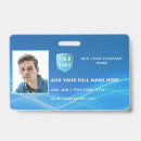 Search for job id badges Blue