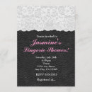 Search for black leather invitations Lace