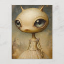 Search for cute alien postcards Retro