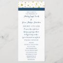 Search for polka dot wedding programs Modern