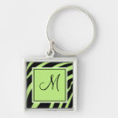 Search for lime and green key rings Zebra