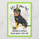 Search for funny dog birthday invitations Party