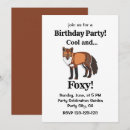 Search for foxy invitations Party