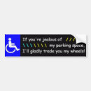 Search for wheelchair bumper stickers Parking