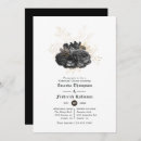 Search for halloween rehearsal dinner invitations Black