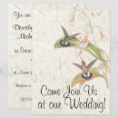 Search for hummingbird wedding invitations Wildlife