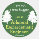 Search for tree hugger stickers Green