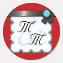 Search for black ribbon stickers Red