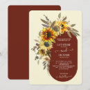 Search for late summer invitations Sunflower