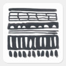 Search for black and white abstract stickers Contemporary