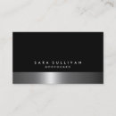 Search for bodyguard business cards Metal