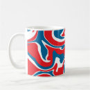 Search for red white and blue mugs Abstract