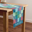 Search for multi coloured table runners Retro