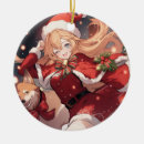 Search for girl and dog christmas tree decorations Snow