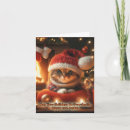 Search for fire christmas cards Cat