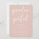 Search for practice makes perfect invitations Rustic
