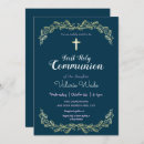 Search for fancy first communion invitations Holy