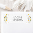 Search for daisy flowers return address labels Watercolor