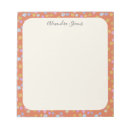 Search for vintage notepads Floral