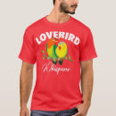 Search for lovebird tshirts Conure
