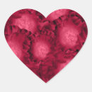 Search for romantic flowers stickers Red
