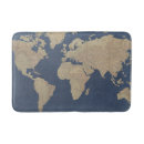 Search for world map bath mats Vintage