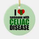 Search for disease christmas tree decorations Celiac disease awareness