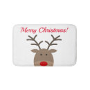 Search for reindeer bath mats Funny
