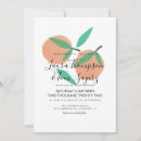 Search for citrus wedding invitations Hand drawn