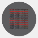 Search for new year resolution stickers 2026