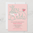 Search for fun bridal shower invitations Whimsical