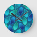 Search for teal abstract clocks Peacock