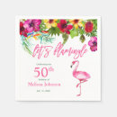 Search for pink flamingo napkins Birthday
