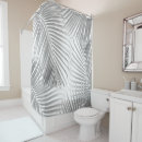 Search for palm leaf shower curtains Modern