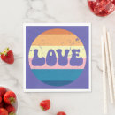 Search for valentines day paper napkins Stripes