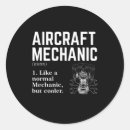 Search for aircraft stickers Mechanic