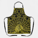 Search for gold peacock aprons Peacocks