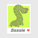 Search for cute caterpillar stickers Green