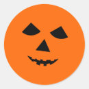 Search for jack o lantern face stickers Black