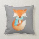 Search for red fox cushions Whimsical