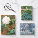 Search for winter scene wrapping paper Nature