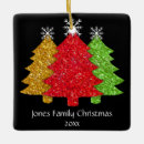 Search for evergreen christmas tree decorations Red