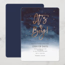 Search for navy blue baby boy shower invitations Modern