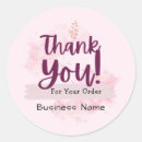 Search for watercolor business stickers Typography