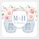 Search for blush pink monogram stickers Preppy