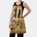 Search for music note aprons Piano keys
