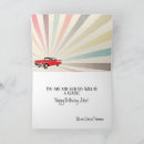 Search for vintage car birthday cards Classy